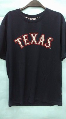 MLB美國大聯盟 遊騎兵隊 流行款 背號11號 達比修友 圓領徘汗 透氣T恤 深藍 6230212-580