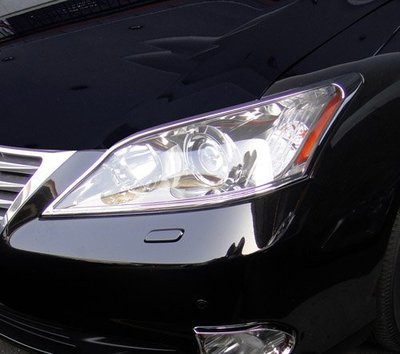 ~圓夢工廠~ Lexus ES350 2009~2012 鍍鉻車燈框 前燈框 大燈框 頭燈框 鍍鉻銀飾框