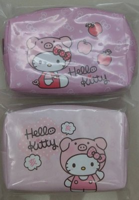 2019 新年禮物 最後一個全新現貨 最夯 Hello Kitty 化妝包 筆袋 金豬年 7-11 福袋 凱蒂貓