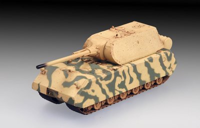 Trumpeter 小號手 1/72 德國 Maus 鼠式 超重型戰車 8號坦克 二戰 陸軍 組裝模型 07446