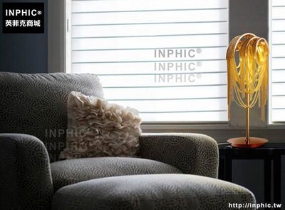 INPHIC- 北歐個性創意鋁鏈條裝飾檯燈後現代奢華流蘇客廳臥室床頭燈_S197C