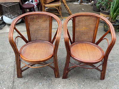 【二手】老藤椅子品相好舒服400不號免費打號 老物件 老貨 古玩【廣聚堂】-518