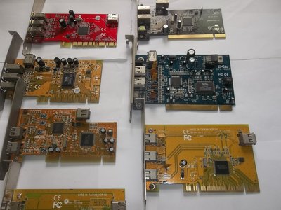PCI介面,1394擴充卡,,NEC,VIA晶片,良品
