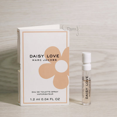Marc Jacobs 親愛雛菊 Daisy Love 女性淡香水 1.2ml 全新 試管香水 可噴式