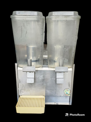 桃園國際二手貨中心-------15公升 雙槽飲料機 冷飲機 果汁機