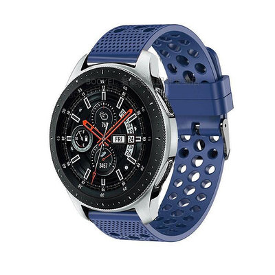 手錶配件 錶帶三星Gear S3運動智能手表Galaxy watch SM-R800表帶硅膠腕帶22