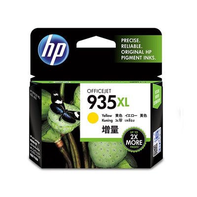 【葳狄線上GO】 HP 935XL 高印量黃色原廠墨水匣(C2P26AA)