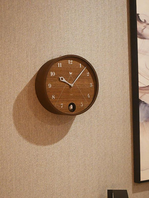 Lemnos日本進口PACE布谷鳥報時掛鐘咕咕鐘客廳高端創意日式時鐘