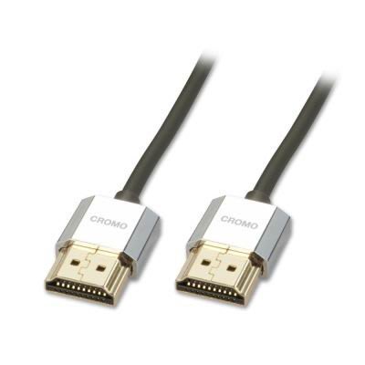 附發票【鼎立資訊】LINDY 林帝 CROMO鉻系列 A公對A公 HDMI 1.4 連接線 0.5m 41670