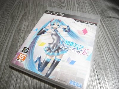 二手 【PS3】初音 (初音未來) -Project DIVA- F2  日文版   PlayStation 3 遊戲片