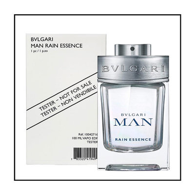 【香舍】BVLGARI 寶格麗 Man Rain Essence 空谷之雨 男性淡香精 Tester 100ML