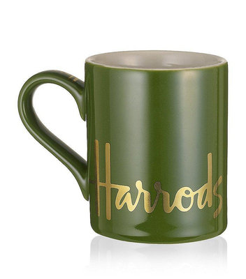 茶藝師 英國倫敦harrods哈羅斯陶瓷杯大馬克杯情侶杯骨瓷杯外貿創意水杯