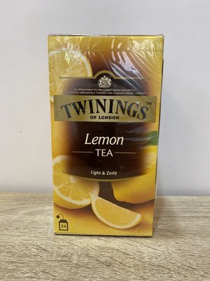 **愛洛奇**英國 TWININGS 唐寧茶 檸檬茶 (2g×25入)