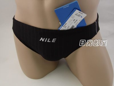 *日光部屋*Nile(公司貨)/NAR-0003-BLK 競泳款/低腰三角泳褲(日本品牌/特價)