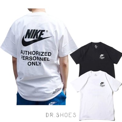 【Dr.Shoes 】Nike NSW 寬鬆 塗鴉LOGO 短T 短袖 運動T恤 男裝 DM6428-100 010