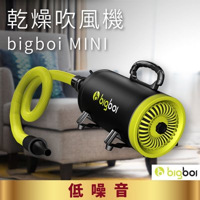 乾燥吹風機 澳洲品牌 bigboi MINI 低噪音 大風力 大風速 恆溫設計 寵物 兩段溫控