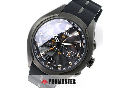 CITIZEN 星辰錶 手錶 PROMASTER 49mm 衛星對時 鈦金屬 光動能 CC1075-05E