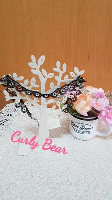 星光閃閃水鑽頸鍊 - Curly Bear 韓國服飾&雜貨