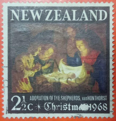 紐西蘭郵票舊票套票 1968 Christmas