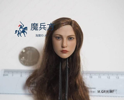 眾誠優品 正版兵人模型 【新品推薦】16女兵人模型POPTOYS  ALS005歐羅巴戰記飛龍騎士 頭雕OBBR554