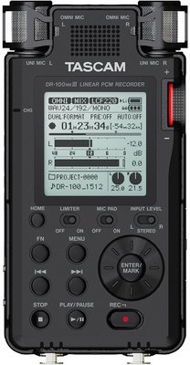 【免運】台灣公司貨 TASCAM DR-100MK3 DR-100 MKIII 錄音筆 攜帶型數位錄音機 收音 達斯冠
