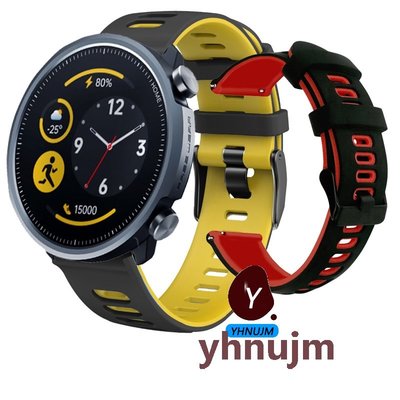 Mibro 手錶 A1 智能手錶錶帶 Smartwatch Band mibro 手錶 x1 智能手錶錶帶矽膠錶帶 mi