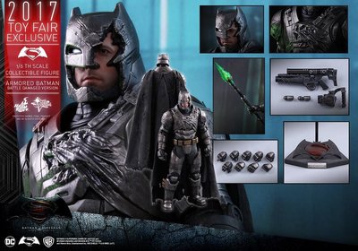金錢貓雜貨 全新 Hot Toys MMS417 蝙蝠俠對超人 戰損版 Armored Batman 鋼鐵蝙蝠俠