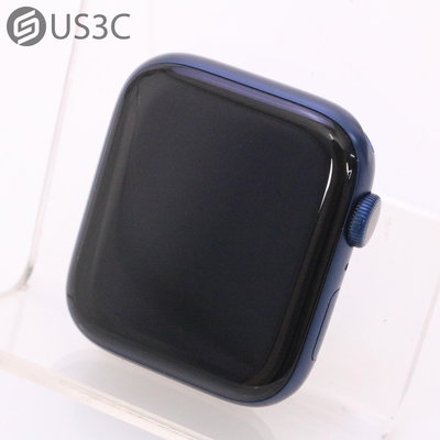 【US3C-高雄店】【一元起標】公司貨 Apple Watch 6 44mm GPS版 藍色 鋁合金錶殼 智能穿戴 智慧手錶 智慧型手錶 蘋果手錶
