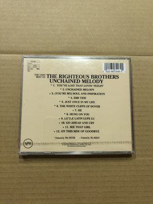 *還有唱片三館*THE RIGHTEOUS BROTHERS / BEST 全新 YY0113