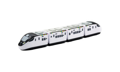 【喵喵模型坊】TOUCH RAIL 鐵支路 Q版 EMU3000 (特仕板) 迴力小列車 QV084T3