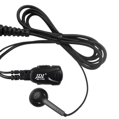 JDI JD-170X 無線電 對講機 耳塞式 耳機麥克風 台灣製造 公司貨 高感防水〔適用 ADI HORA MTS〕