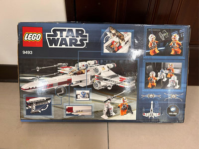 Lego 9493 X wing星艦戰機，全新品未拆封。