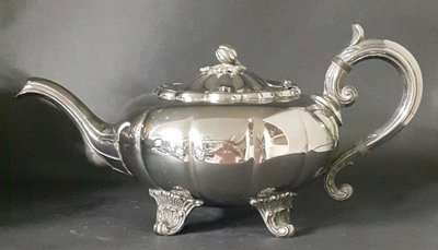 458英國高級鍍銀壺 Vintage twentieth century silver plated tea pot
