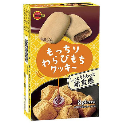+東瀛go+Bourbon 北日本 蕨餅夾心軟餅乾 104g 黃豆粉 新食感 蕨餅 軟餅乾 日本必買 日本進口