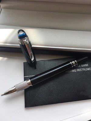 【熱賣精選】Montblanc萬寶龍新款藍色星球星際系列簽字筆寶珠筆墨水筆碳素筆高端商務送禮