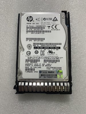 HP/惠普 653955-001 300G SAS 10K 2.5 652564-B21 拆機原裝硬碟