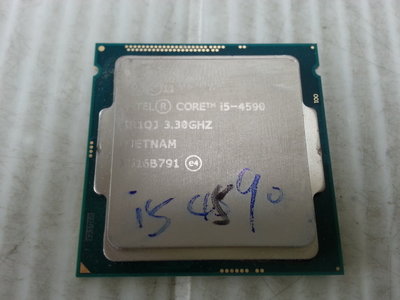【 創憶電腦 】Intel Core i5-4590 3.3GHz 6M 四核心 CPU 1150腳位 直購價500元