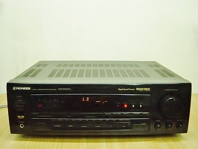 保固3個月【小劉2手家電】PIONEER日本製5聲道FM擴大機,VSX-D503S型,有SUPER BASS超重低音!