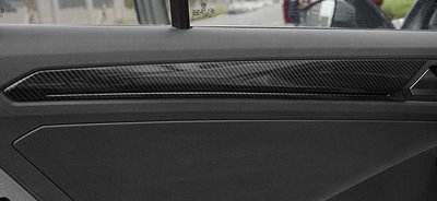 福斯 VW 21年 T-ROC TROC 內門飾條 內門板飾條 內門拉手飾條 門板飾條 碳纖維紋