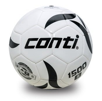 "爾東體育" CONTI S1500-5-W CONTI足球 5號PVC車縫足球 5號足球 PVC足球 足球