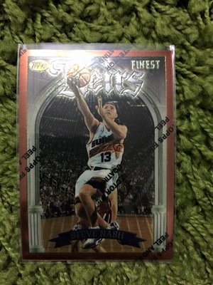 【美】Steve Nash 納許 1997 Topps Finest #217 NBA 球員卡 太陽 mvp 小球戰術