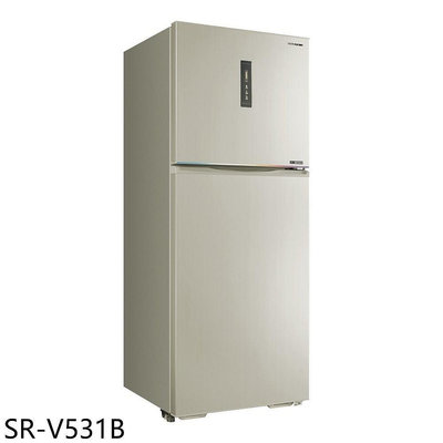 《可議價》SANLUX台灣三洋【SR-V531B】535公升雙門變頻冰箱(含標準安裝)