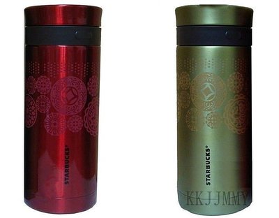 星巴克 2012年 龍年 金色/ 紅色任選 不鏽鋼 濾壓杯10oz , 不銹鋼隨行杯 , 可超取