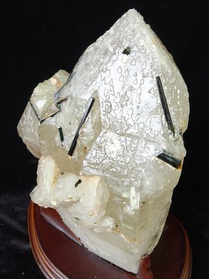 ~shalin-crystal~~巴西綠碧璽水晶骨幹~3.54公斤~完整原礦~值得收藏!