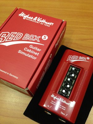 Hughes&amp;Kettner H&amp;K Red Box 5 DI.Box 電吉他用帶音箱模擬 ~全新~