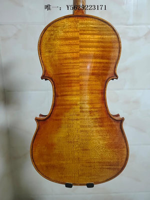 小提琴全手工制作 歐料瓜奈利大炮小提琴 老木料 仿古油性漆 聲音有韻味手拉琴
