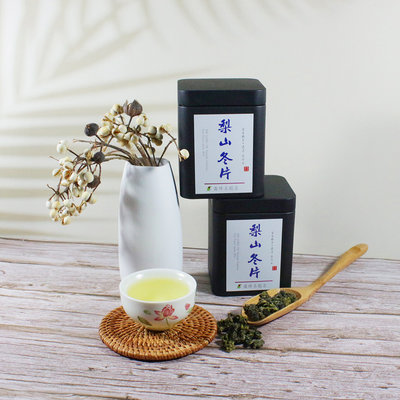 【龍源茶品】霜降梨山冬片烏龍茶葉1罐組 (50g/罐)/高山茶