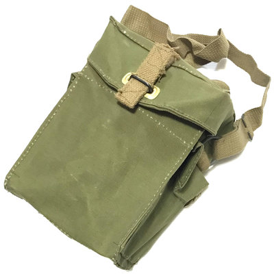 英軍公發 二戰 MKII Lightweight 防毒面具袋 側背包 全新