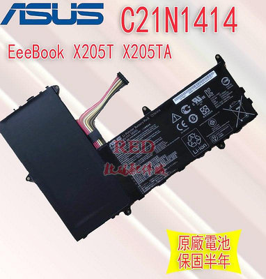全新原廠 華碩 ASUS EeeBook X205T X205TA C21N1414 筆記本電池