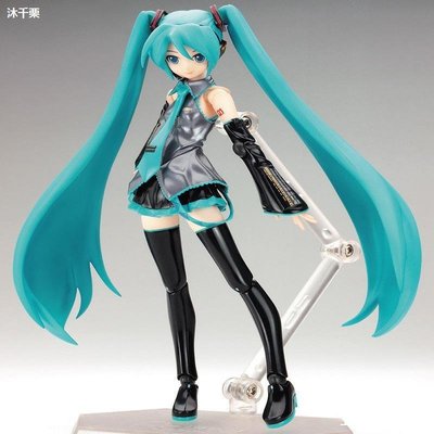 現貨現貨 初音未來 figma014 關節可動 初音 換臉 盒裝手辦 公仔擺件可開發票